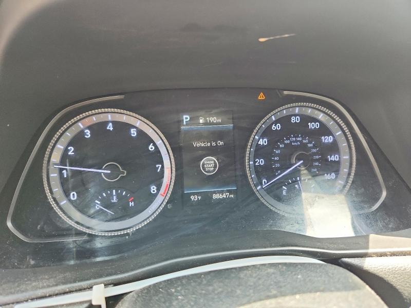 2021 Hyundai VIN 5NPEL4JA0MH104931 COPART salvage auction — FRONT END, Ga - Cert Of Title-Salvage, sold $2,300 on 2026-07-28 (photo 9)