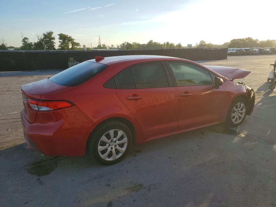 2020 Toyota VIN JTDEPRAE4LJ113562 COPART salvage auction — FRONT END, Fl - Certificate Of Destruction, sold $3,050 on 2026-07-14 (photo 3)
