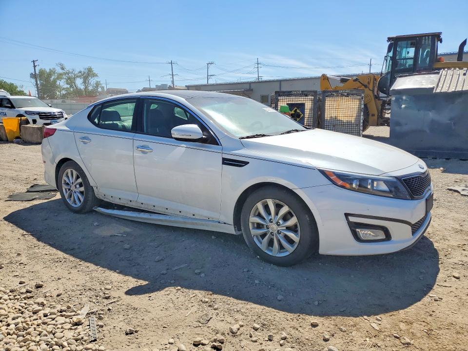 2015 Kia Optima VIN 5XXGN4A70FG428029 COPART salvage auction — SIDE, Il - Salvage Certificate, sold $875 on 2026-07-15 (photo 4)