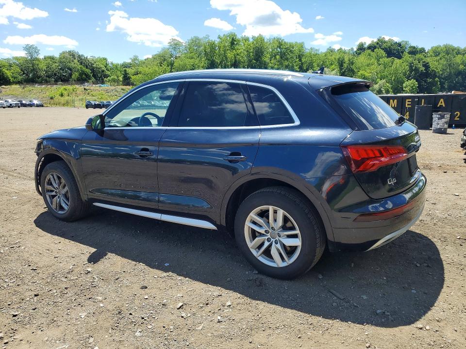 2020 Audi Q5 VIN WA1ANAFY0L2106864 COPART salvage auction — FRONT END, Ny - Mv-907A Salvage Certificate, sold $475 on 2026-07-23 (photo 2)