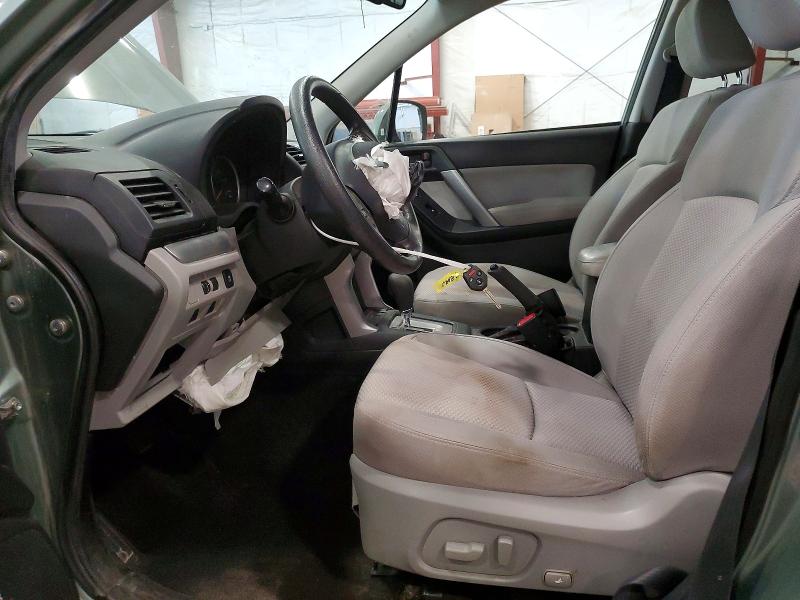 2015 Subaru Forester VIN JF2SJADCXFH596648 COPART salvage auction — FRONT END, Vt - Cert Of Title-Salvage Vehicle, sold $325 on 2026-07-13 (photo 7)