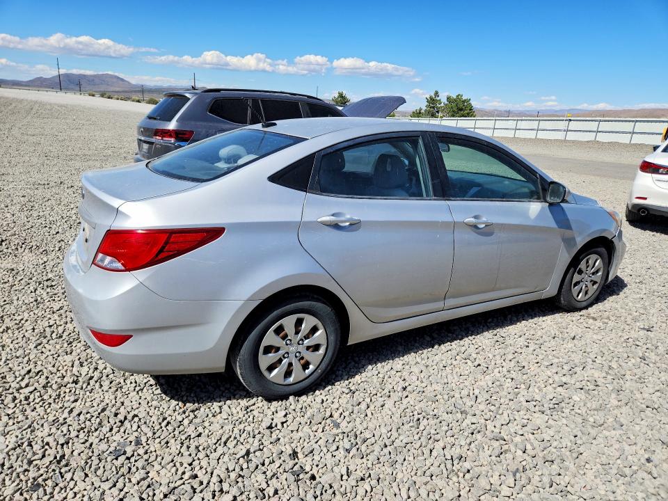 2016 Hyundai Accent VIN KMHCT4AE4GU948874 COPART salvage auction — FRONT END, Nv - Certificate Of Title, sold $625 on 2026-07-09 (photo 3)