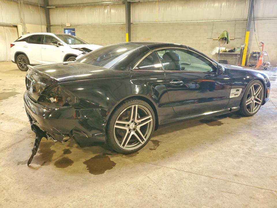 2009 Mercedes-benz Sl-class VIN WDBSK70F09F145712 COPART salvage auction — REAR END, Md - Cert Of Salvage > 75% Damage, sold $13,200 on 2026-07-20 (photo 3)