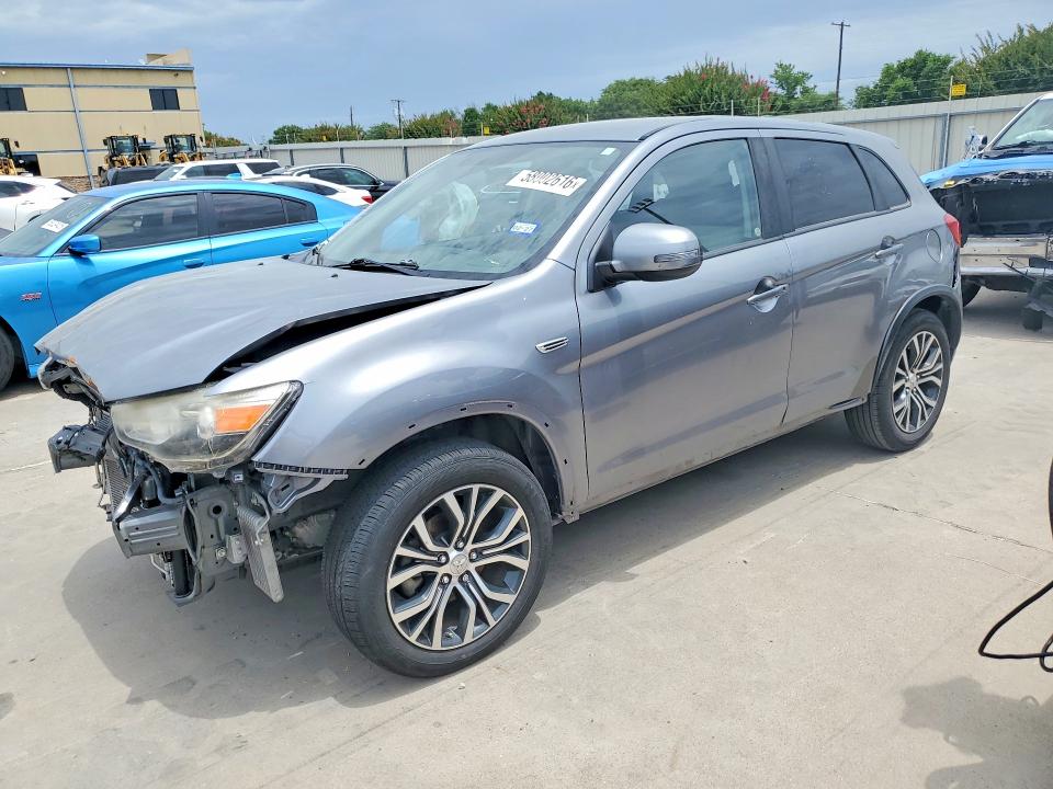 2017 Mitsubishi Outlander sport VIN JA4AP3AU4HZ026685 COPART salvage auction — FRONT END, Tx - Salvage Vehicle Title, sold $1,850 on 2026-07-27 (photo 1)