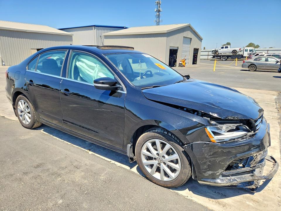2017 Volkswagen Jetta VIN 3VWDB7AJ7HM341042 COPART salvage auction — FRONT END, Ca - Salvage Certificate, sold $1,500 on 2026-07-30 (photo 4)