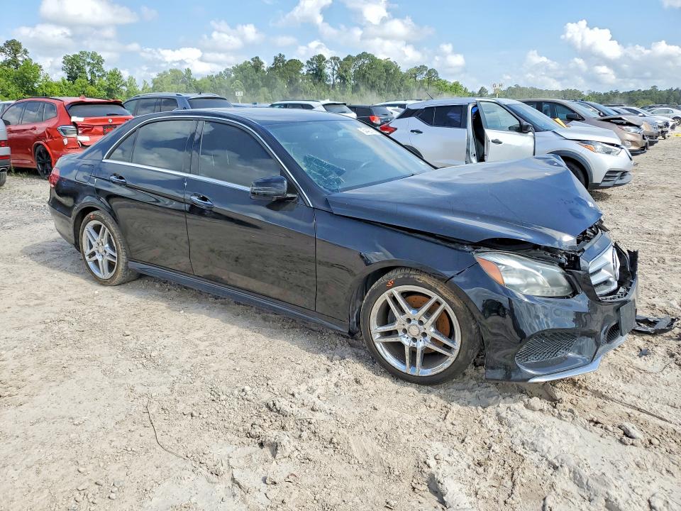 2016 Mercedes-benz E-klasse VIN WDDHF5KB6GB243782 COPART salvage auction — FRONT END, Tx - Salvage Vehicle Title, sold $2,700 on 2026-07-24 (photo 4)