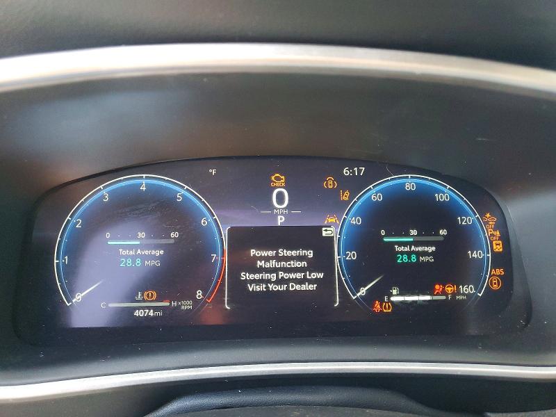 2026 Toyota Corolla cross VIN 7MUDAAAG5TV166697 COPART salvage auction — FRONT END, Ca - Salvage Certificate, sold $9,800 on 2026-07-20 (photo 9)