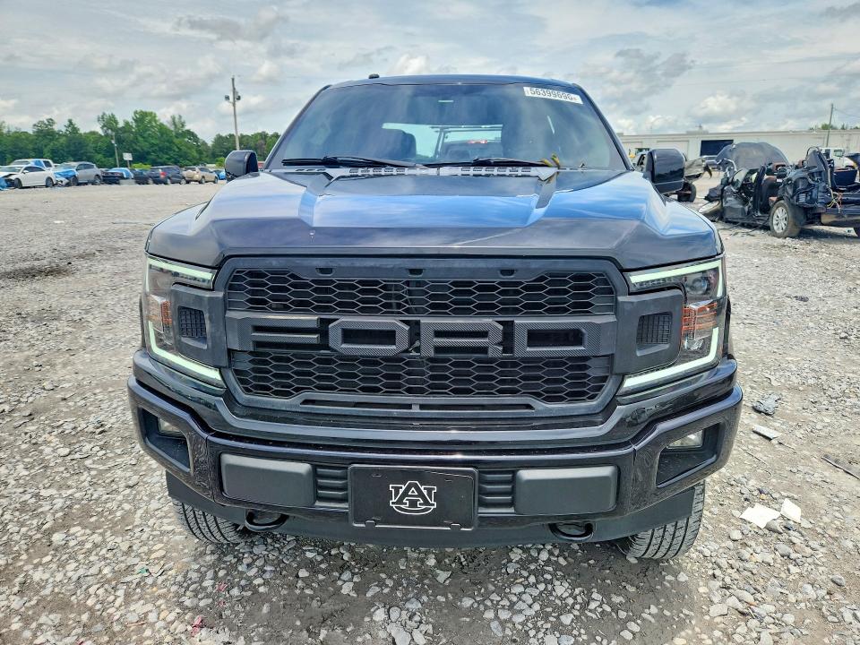 2018 Ford F-150 VIN 1FTEW1E56JFA63701 COPART salvage auction — ROOF, Al - Cert Of Title-Salvage Title, sold $6,500 on 2026-07-09 (photo 5)