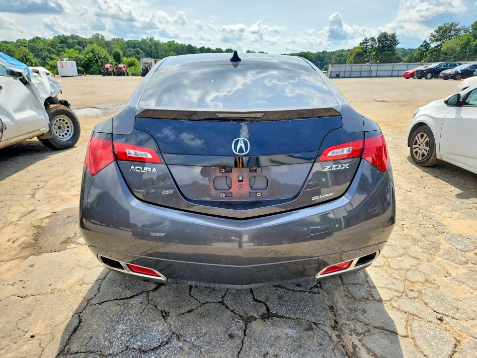 2010 Acura Zdx VIN 2HNYB1H4XAH502032 COPART salvage auction — FRONT END, Ga - Cert Of Title-Salvage, sold $5,000 on 2026-07-28 (photo 6)