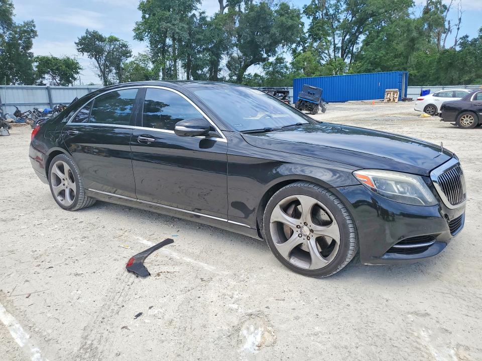 2014 Mercedes-benz S-klasse VIN WDDUG8FB7EA057680 COPART salvage auction — REAR END, Fl - Cert Of Title Slvg Rebuildable, sold $8,700 on 2026-08-18 (photo 4)