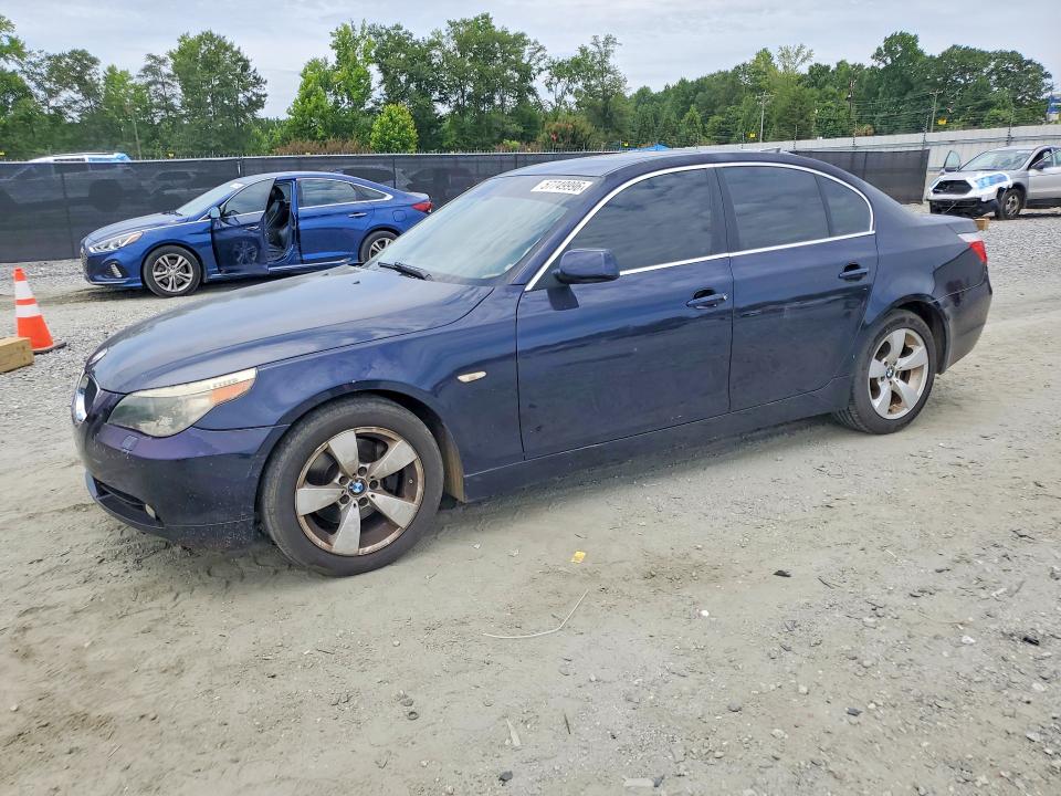 2006 BMW 5 series VIN WBANE53566CK84783 COPART salvage auction — MECHANICAL, Sc - Certificate Of Title, sold $600 on 2026-07-06 (photo 1)