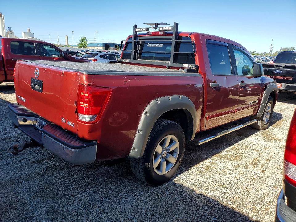 2014 Nissan TITAN VIN 1N6AA0EC1EN511826 COPART salvage auction — MINOR DENT/SCRATCHES, Ia - Certificate Of Title, sold $2,900 on 2026-07-08 (photo 3)