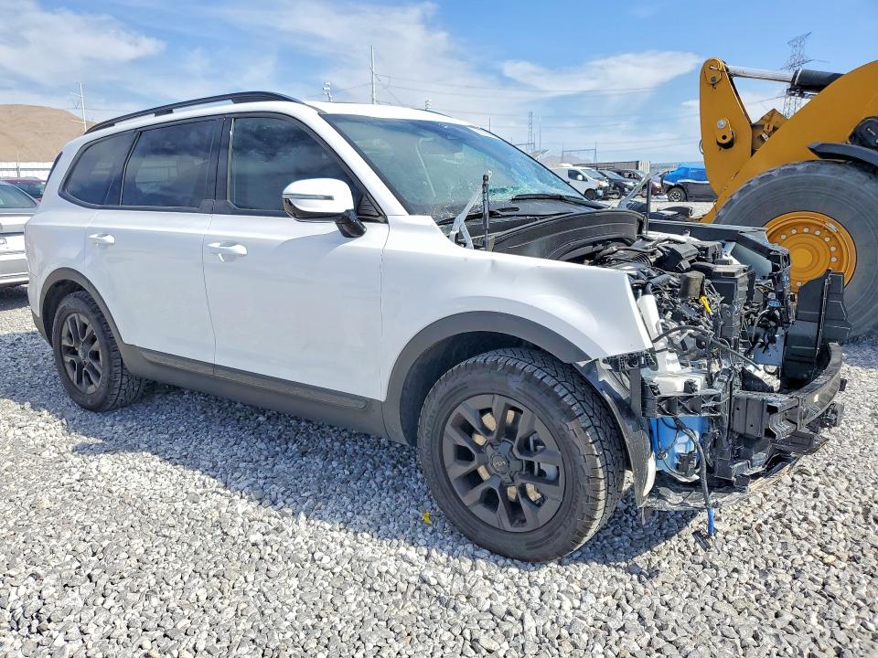 2025 Kia Telluride VIN 5XYP5DGC8SG678774 COPART salvage auction — FRONT END, Nv - Salvage Title, sold $2,100 on 2026-07-29 (photo 4)