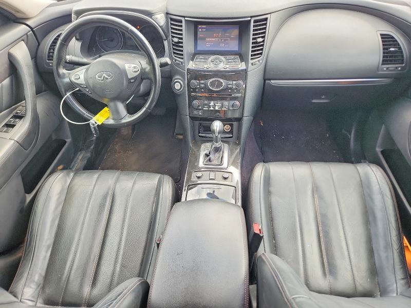 2017 Infiniti Qx70 VIN JN8CS1MU3HM142166 COPART salvage auction — FRONT END, La - Cert Of Title-Salvage, sold $500 on 2026-07-23 (photo 8)