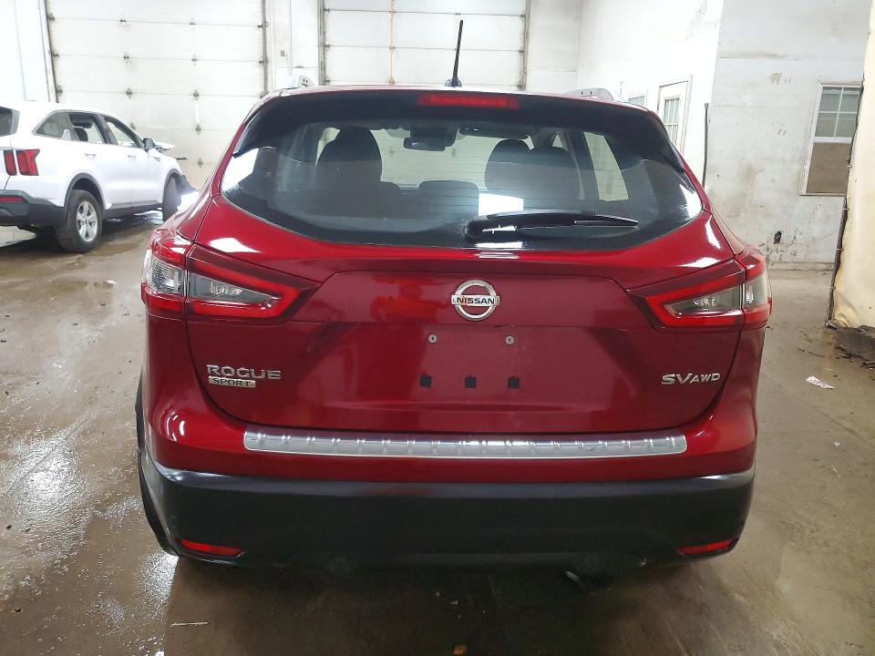 2022 Nissan Rogue VIN JN1BJ1BW6NW471851 COPART salvage auction — FRONT END, Mi - Cert Of Title-Salvage Vehicle, sold $5,500 on 2026-07-22 (photo 6)