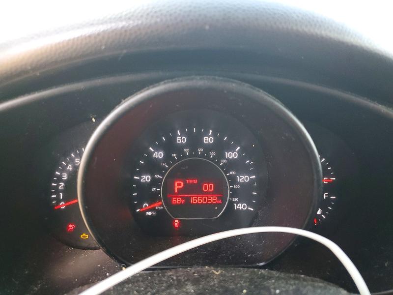2014 Kia Soul VIN KNDJN2A22E7002199 COPART salvage auction — FRONT END, Oh - Certificate Of Title, sold $600 on 2026-07-15 (photo 9)