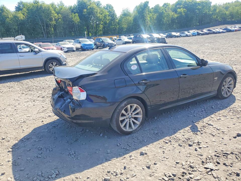 2011 BMW 3 series VIN WBAPK5C59BF126884 COPART salvage auction — REAR END, PA - CERTIFICATE OF SALVAGE, sold $400 on 2026-07-15 (photo 3)
