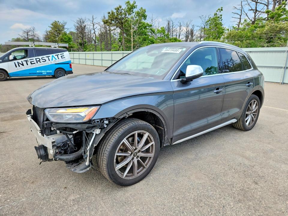 2022 Audi VIN WA1A4AFY6N2107605 COPART salvage auction — FRONT END, Ny - Mv-907A Salvage Certificate, sold $10,700 on 2026-07-15 (photo 1)