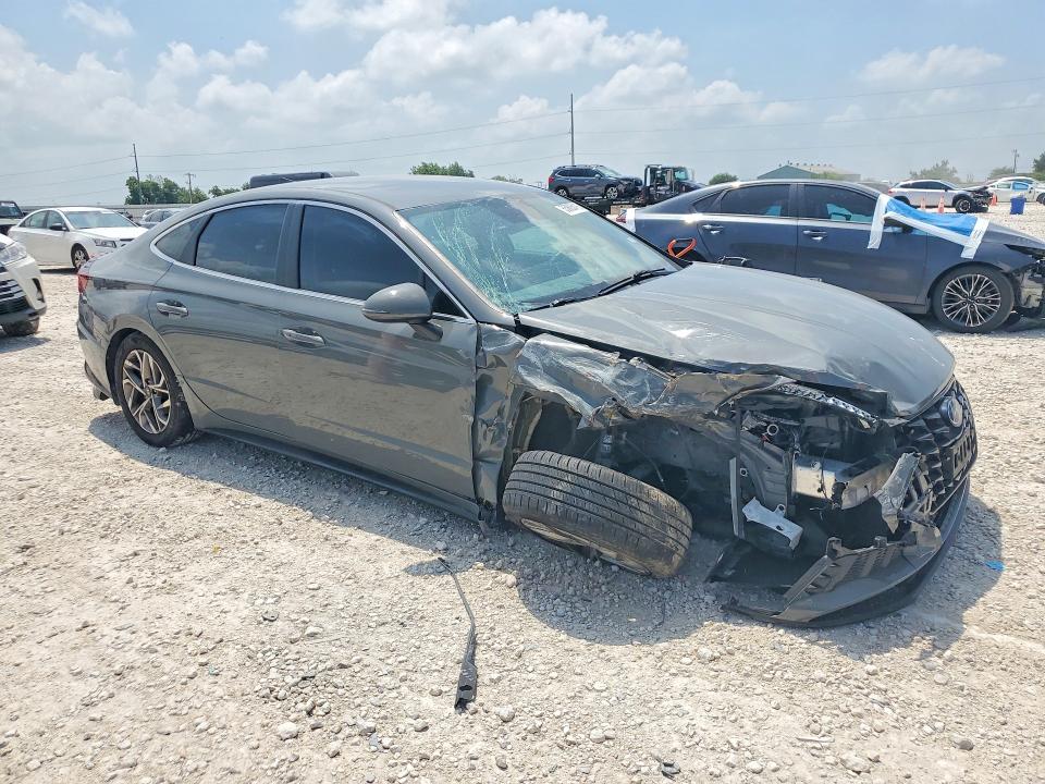2021 Hyundai VIN 5NPEL4JA6MH084460 COPART salvage auction — FRONT END, Tx - Salvage Vehicle Title, sold $1,700 on 2026-07-02 (photo 4)