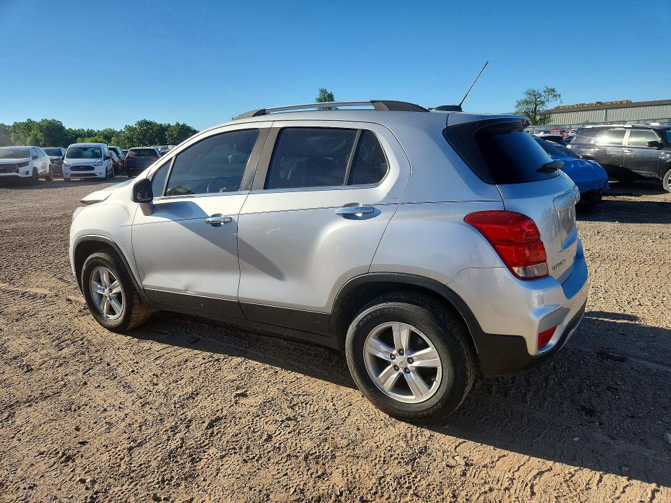 2017 Chevrolet Trax VIN KL7CJPSB0HB157168 COPART salvage auction — FRONT END, Mi - Certificate Of Title, sold $1,000 on 2026-07-08 (photo 2)