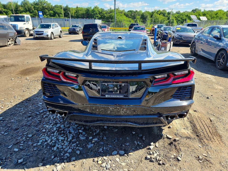 2025 Chevrolet Corvette VIN 1G1YC2D48S5100543 COPART salvage auction — FRONT END, Md - Cert Of Salvage < 75% Damage, sold $16,300 on 2026-07-30 (photo 6)