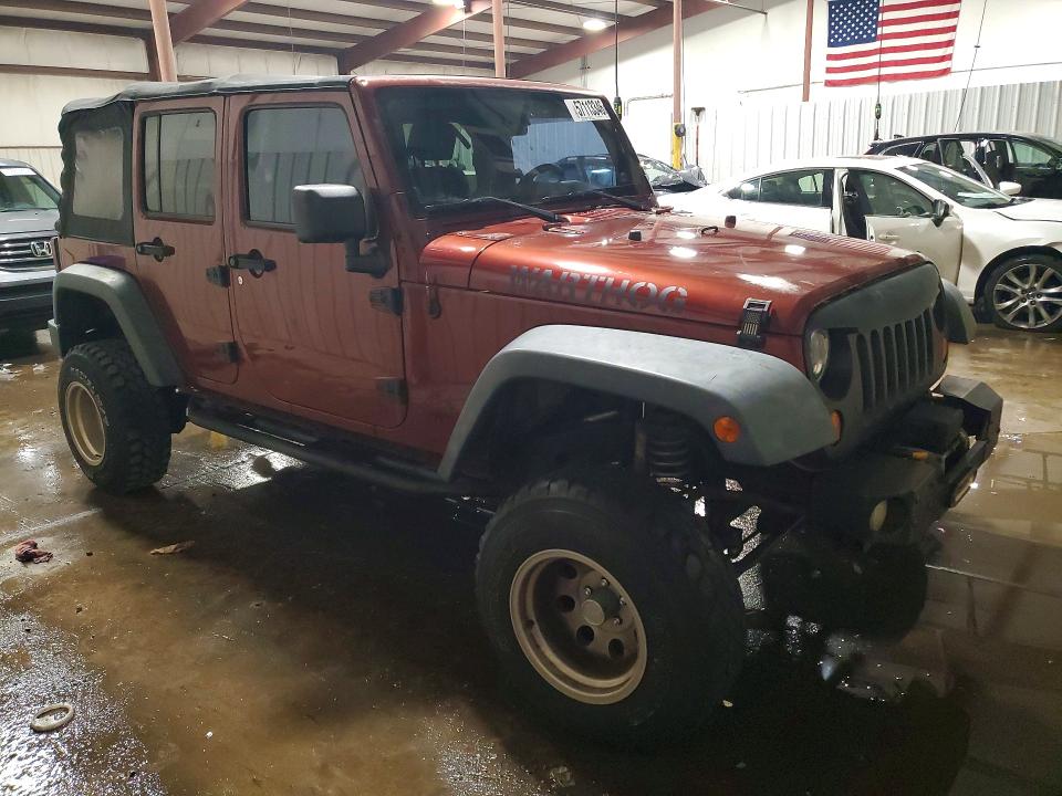 2007 Jeep Wrangler / VIN 1J4GA39117L129988 COPART salvage auction — BURN, Pa - Certificate Of Salvage, sold $1,200 on 2026-07-02 (photo 4)