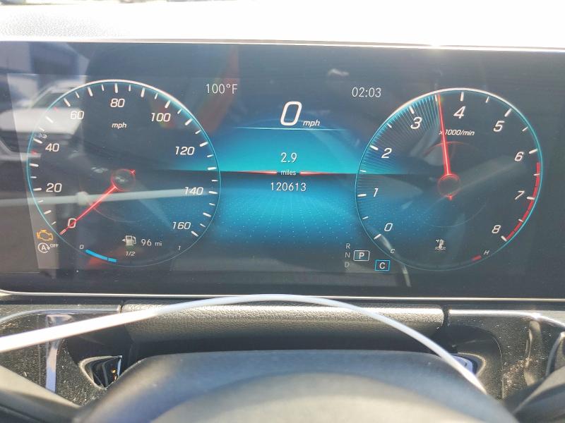 2021 Mercedes-benz Gla-klasse VIN W1N4N4GB1MJ214098 COPART salvage auction — MECHANICAL, Nv - Certificate Of Title (P), sold $8,300 on 2026-08-05 (photo 9)