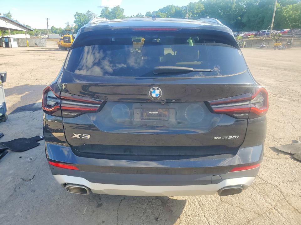 2022 BMW X3 VIN 5UX53DP00N9N03877 COPART salvage auction — FRONT END, Ny - Mv-907A Salvage Certificate, sold $10,600 on 2026-07-07 (photo 6)