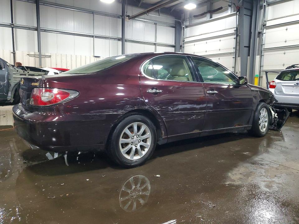 2004 Lexus ES VIN JTHBA30G145021614 COPART salvage auction — FRONT END, Mn - Cert Of Title-Prior Salvage, sold $225 on 2026-07-28 (photo 3)