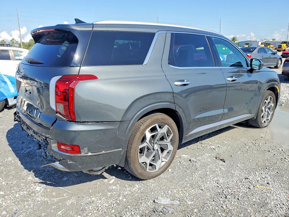 2022 Hyundai Palisade VIN KM8R74HEXNU469201 COPART salvage auction — REAR END, Fl - Certificate Of Destruction, sold $8,500 on 2026-07-10 (photo 3)