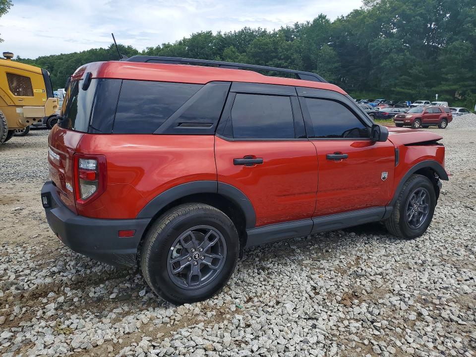 2024 Ford Bronco sport VIN 3FMCR9B63RRE55233 COPART salvage auction — FRONT END, Nj - Certificate Of Title, sold $13,800 on 2026-07-29 (photo 3)
