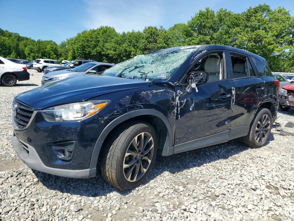 2016 Mazda VIN JM3KE4DY1G0767228 COPART salvage auction — ROLLOVER, Ma - Cert Of Title-Reconstrctd Coll, sold $2,350 on 2026-07-16 (photo 1)