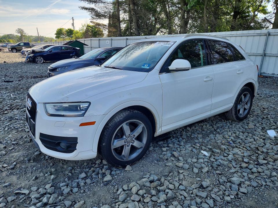 2015 Audi Q3 VIN WA1EFCFS8FR001264 COPART salvage auction — SIDE, Nj - Cert Of Title-Salvage, sold $1,900 on 2026-07-15 (photo 1)