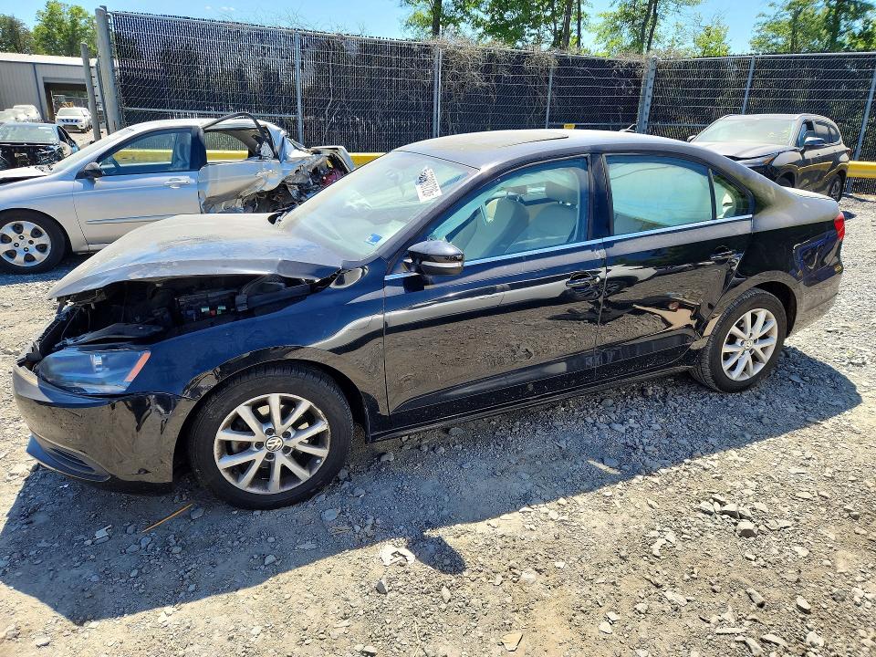 2013 Volkswagen Jetta VIN 3VWDP7AJ0DM429829 COPART salvage auction — FRONT END, MD - CERT OF SALVAGE > 75% DAMAGE, sold $350 on 2026-07-02 (photo 1)