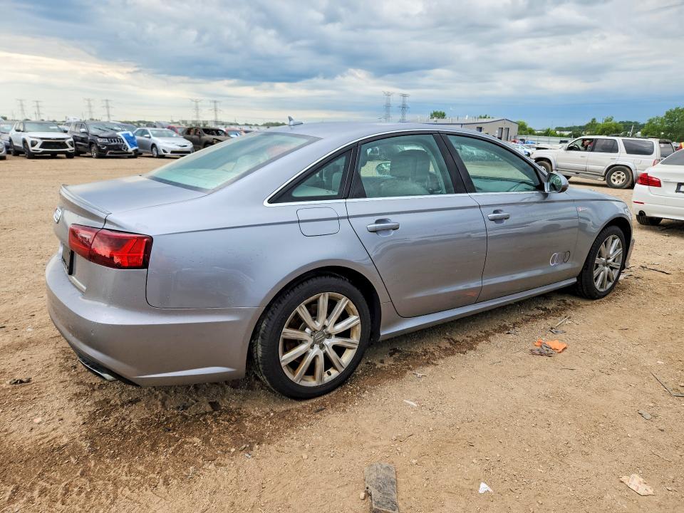 2016 Audi A6 VIN WAUHGAFC0GN065169 COPART salvage auction — FRONT END, Il - Salvage Certificate, sold $4,250 on 2026-07-30 (photo 3)