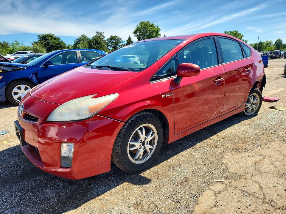 2011 Toyota Prius VIN JTDKN3DU8B0283405 COPART salvage auction — REAR END, Il - Salvage Certificate, sold $250 on 2026-07-28 (photo 1)