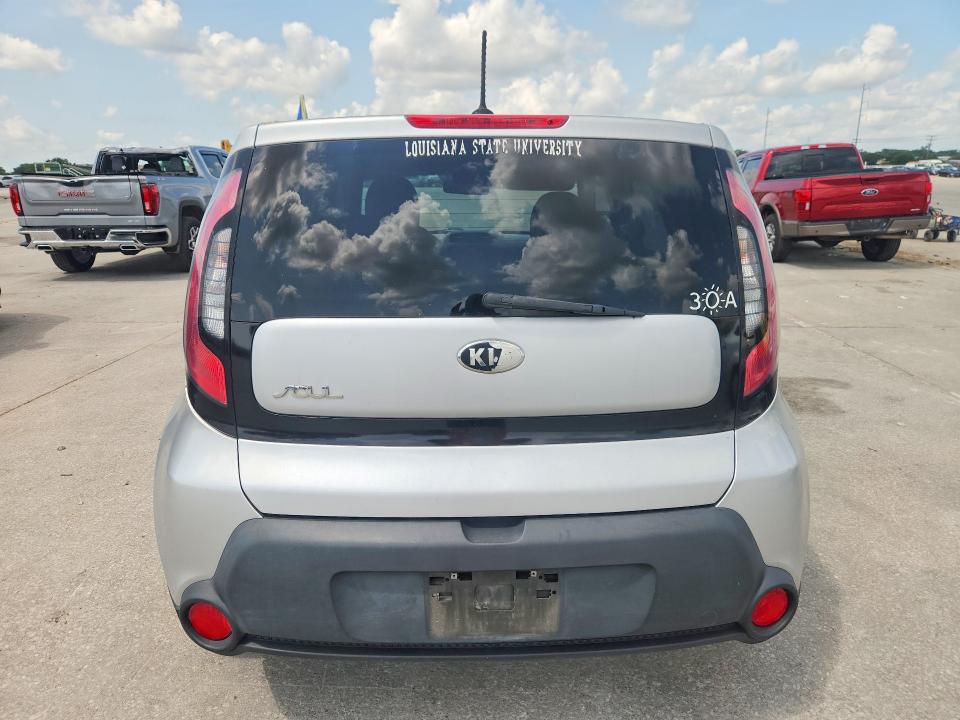 2014 Kia Soul VIN KNDJN2A27E7707919 COPART salvage auction — MINOR DENT/SCRATCHES, Ms - Certificate Of Title, sold $1,620 on 2026-07-08 (photo 6)
