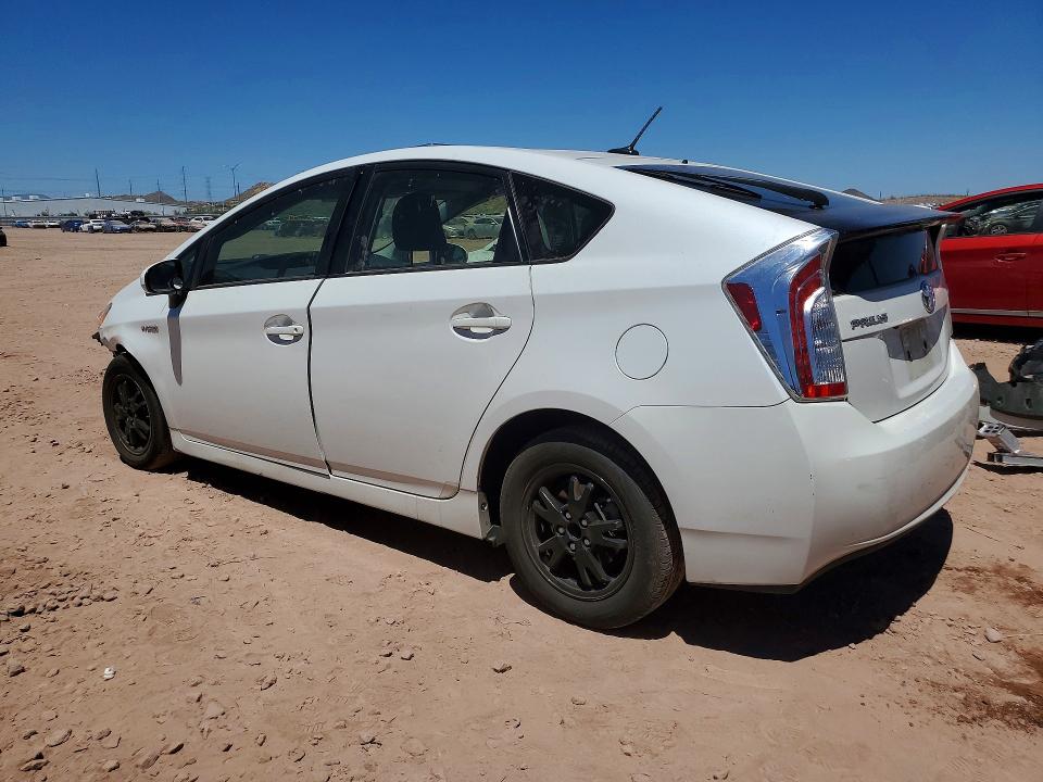2013 Toyota Prius VIN JTDKN3DU8D0344481 COPART salvage auction — FRONT END, Az - Cert Of Title - Salvage, sold $3,350 on 2026-07-14 (photo 2)