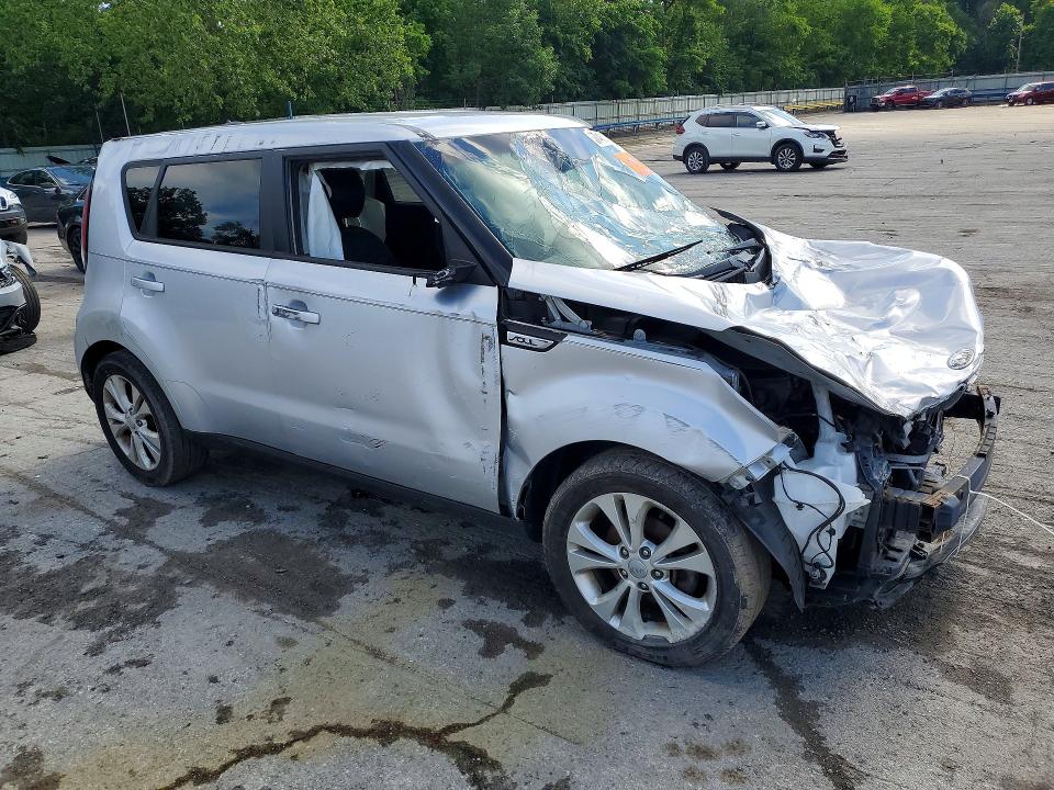 2015 Kia Soul VIN KNDJP3A57F7762866 COPART salvage auction — FRONT END, PA - CERTIFICATE OF SALVAGE, sold $400 on 2026-07-02 (photo 4)