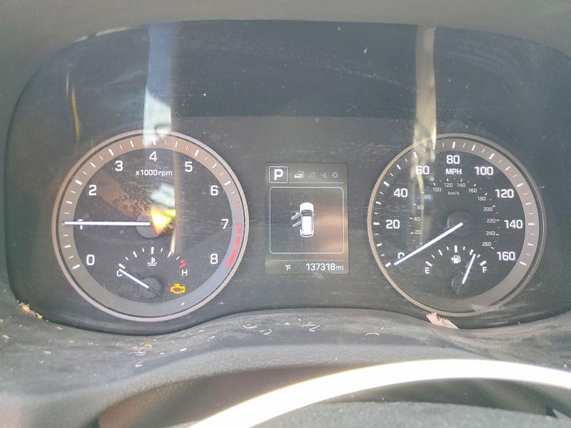 2018 Hyundai Tucson VIN KM8J3CA44JU606941 COPART salvage auction — FRONT END, Co - Public - Salvage Title, sold $2,300 on 2026-07-31 (photo 9)