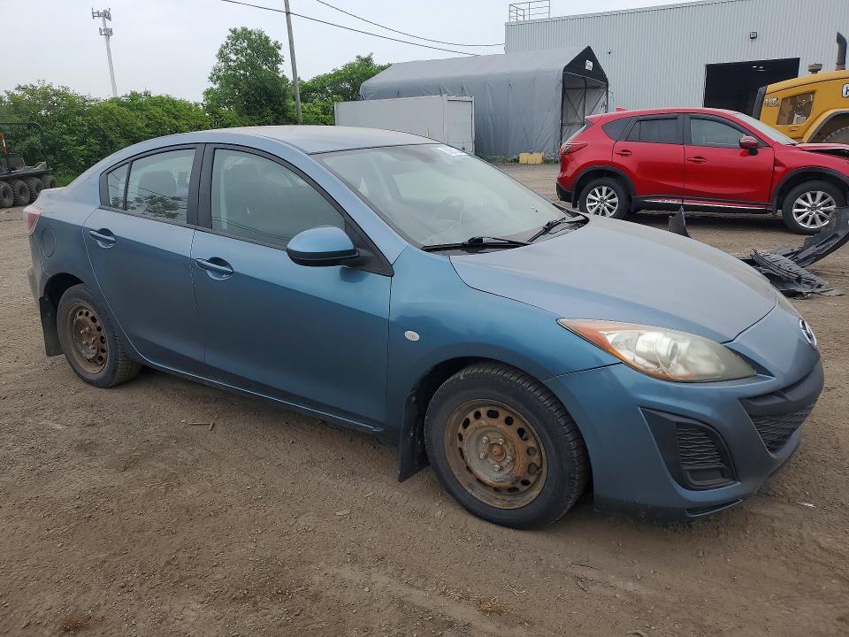 2010 Mazda 3 VIN JM1BL1SF9A1303927 COPART salvage auction — SIDE, Qc - Gravement Accidente, sold $275 on 2026-07-21 (photo 4)
