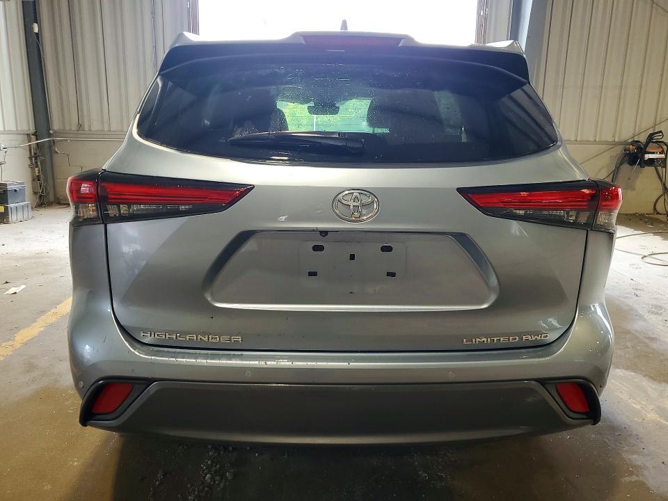 2021 Toyota Highlander VIN 5TDDZRBH9MS159665 COPART salvage auction — FRONT END, Pa - Certificate Of Salvage, sold $17,700 on 2026-07-15 (photo 6)