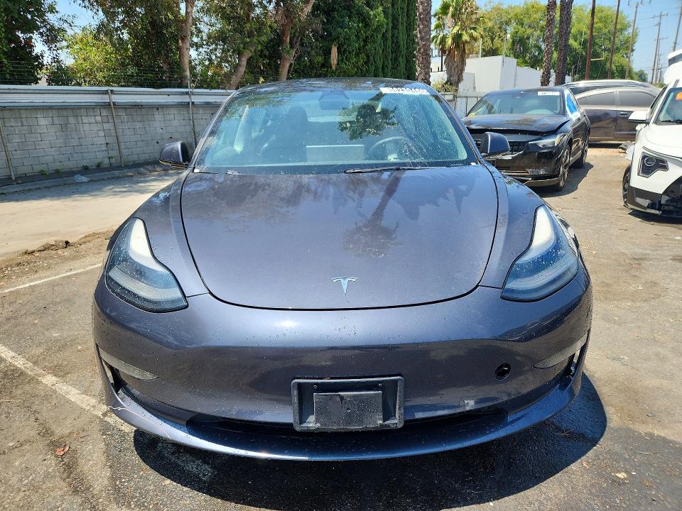 2022 Tesla Model 3 VIN 5YJ3E1EA2NF187126 COPART salvage auction — MECHANICAL, Ca - Salvage Certificate, sold $3,900 on 2026-07-31 (photo 5)