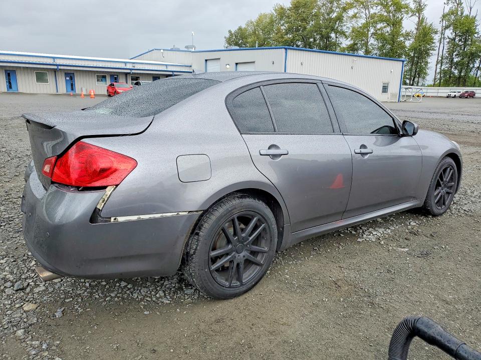 2013 Infiniti G VIN JN1CV6AR8DM759060 COPART salvage auction — REAR END, Wa - Bill Of Sale, sold $2,550 on 2026-07-06 (photo 3)