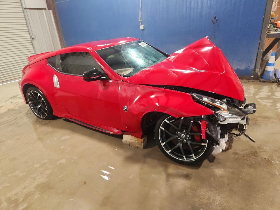 2017 Nissan 370z VIN JN1AZ4EH0HM951886 COPART salvage auction — FRONT END, Tx - Certificate Of Title, sold $750 on 2026-07-09 (photo 4)