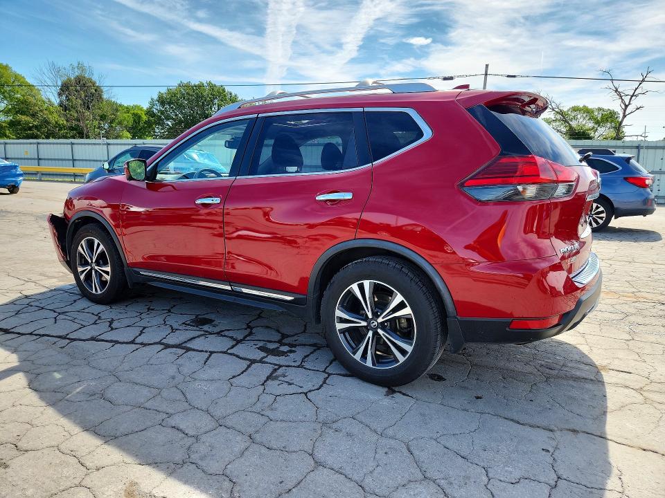 2017 Nissan Rogue VIN JN8AT2MT9HW406979 COPART salvage auction — FRONT END, Tn - Salvage Certificate, sold $5,700 on 2026-07-20 (photo 2)