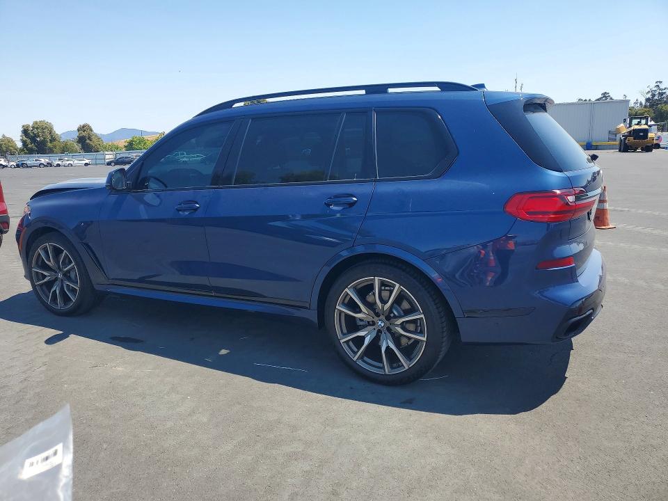 2019 BMW X7 VIN 5UXCX4C56KLS37731 COPART salvage auction — FRONT END, Ca - Salvage Certificate, sold $60 on 2026-07-29 (photo 2)