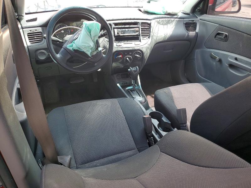 2008 Kia Rio VIN KNADE123486322839 COPART salvage auction — FRONT END, MS - CERT OF TITLE-SALVAGED, sold $350 on 2026-07-17 (photo 8)