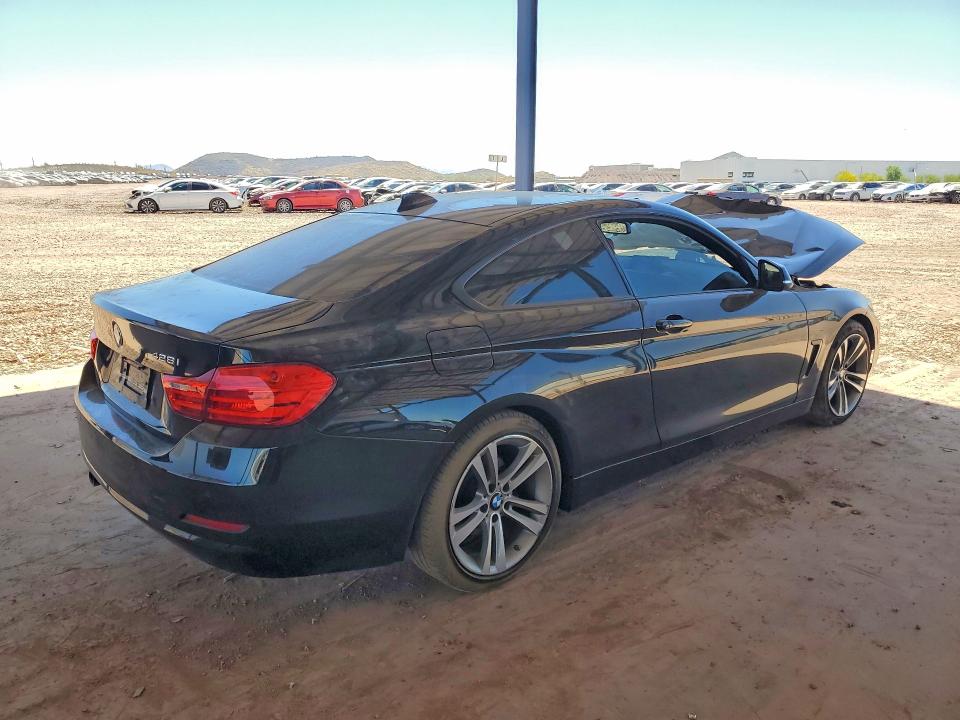 2015 BMW 4er VIN WBA3N3C58FK234971 COPART salvage auction — FRONT END, AZ - CERT OF TITLE - SALVAGE, sold $175 on 2026-07-23 (photo 3)