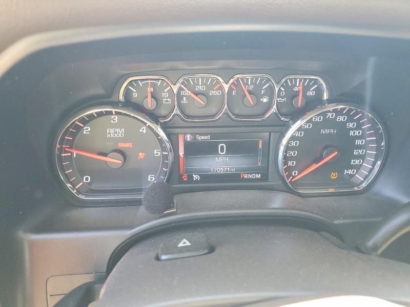 2014 Gmc VIN 3GTU2VEJ3EG389696 COPART salvage auction — FRONT END, Ca - Salvage Certificate, sold $4,500 on 2026-07-24 (photo 9)